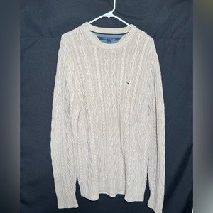 Tommy Hilfiger knit cable crewneck sweater